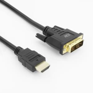 HDMI-A Male to DVI-D Male Adapter Cable 5m
