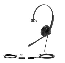 Headset - Yhs34 Lite - Mono - Qd To Rj9 - Black