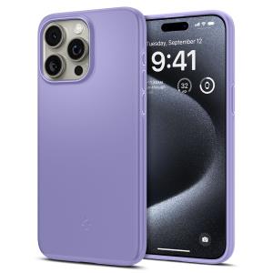 iPhone 15 Pro Case 6.1in Thin Fit Iris Purple