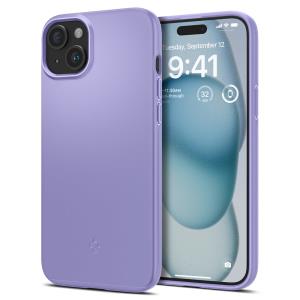iPhone 15 6.1in Case Thin Fit Iris Purple