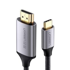 Hdmi Cable USB C HDMI A Black 1.5m
