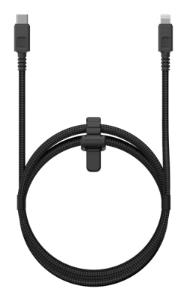 Travel Cable - USB-c - Lightning - 1.5m - Black