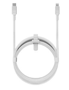 Travel Cable - USB-c - Lightning - 3m - White