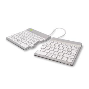 Split Break Keyboard - White - Azerty French - Wireless