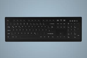 AK-C8100F-U1 Hygiene Sealed - Keyboard - Corded USB - Qwerty Us - Black